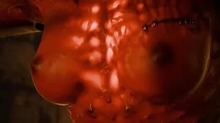 Karlach fucks with Halsin