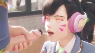 3D Compilation: Overwatch Dva Blowjob Doggystyle Threesome Fucked Uncensored Hentai