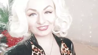 Latex Rubber Catsuit Selfie Video, MILF in Fashion Catsuit