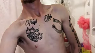 Jizzy J plays before shower