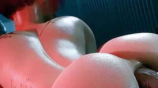 megaera Hard anal sex delicious big ass tasty doggy style swallowing huge cock in her anus tasty sweet ass hot intense pleasure