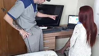 Wife shows off to her cuckold's friend