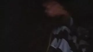 Touching herself in front of her pants ????