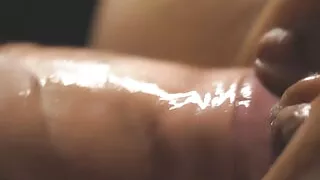 Extremely detailed macro filming of penetrations and cumshot