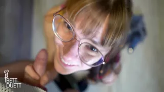 Anne Eden In Girlfriend Blowjob ! 8 Min