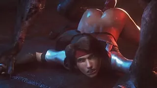 Vg_Worklog & Puuguy Hot tasty whore addicted to monster cocks hard anal sex sweet big ass doggy style swallowing huge cock