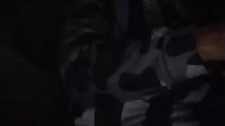 Touching me in front of the chord & pants