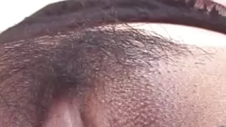 Asian woman in black high heels gets into messy threesome ending in creampie