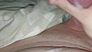 Cumming at night is so fun