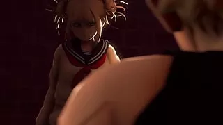 Cute Evil Girl Riding on Her Best Friend's Cock