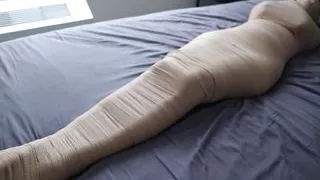 Roxy Mummification Tease and Denial