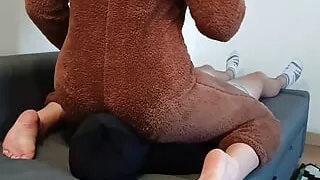 Warm Farts in Fuzzy Onesie