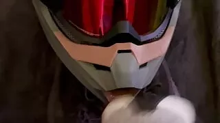 Ultraboost and cumming on MX Helm