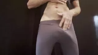 Huge stiff cock tease