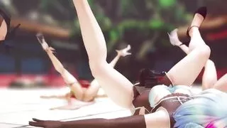 Mmd R-18 Anime Girls Sexy Dancing (clip 24)