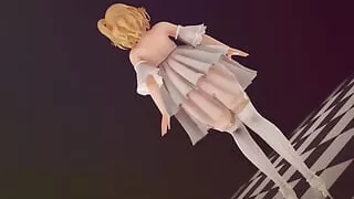 Mmd R-18 Anime Girls Sexy Dancing clip 9
