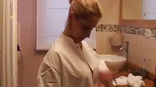 A day's work that begins with a bang!