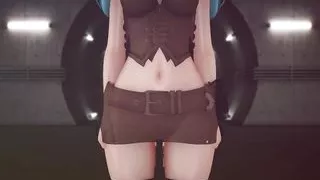 Mmd R-18 Anime Girls Sexy Dancing (clip 22)