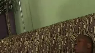 Busty Ebony with Big Tits Smiles While Receiving a Fantastic Big Cock in Her Cunt