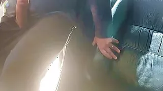 A stranger with an excited dick got into my car and fucked me in the ass..