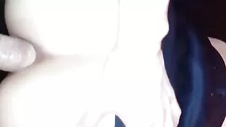 Girlfriend dresses elegant to go out to dinner, instead I fucked her ass