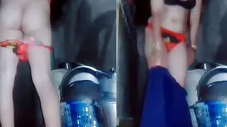 Made a sexy hot video of hot sexy sister-in-law, today I am alone in the house, I am very excited today, come fuck me so much th