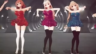 Mmd R-18 Anime Girls Sexy Dancing (clip 30)