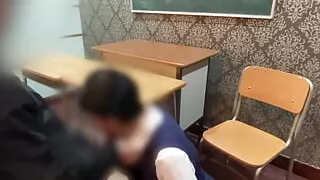 #122 a Girl Who Makes Her Boyfriend Wait and Gets Fucked by Class