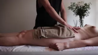 The Masseur Went Too Far And Fucked His Patient And Cum On Her Stomach