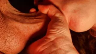 girlfriend sucks my cock she takes it deep down her throat