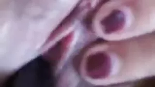 Pinay teen student fingering and playing beautiful pussy with dildo