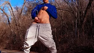 Slutty Twink's public piss and cum adventure vlog