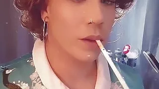 Mrs Dangle dangling a 164mm cork