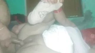 Fucked Hot Bhabhi in red silk saree