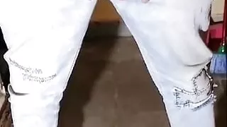 jeans wank