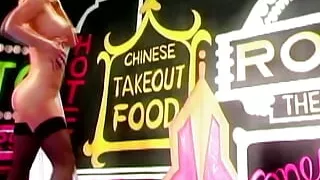 What this babe loves during her act is to turn it into a sex show