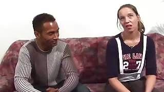 Lucie & John Having Fun on The Couch