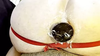 riding a fist dildo and then enjoying my loose hungry cunt