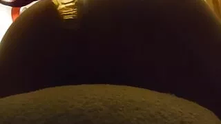 Tranny takes the 12" dildo for Xmas