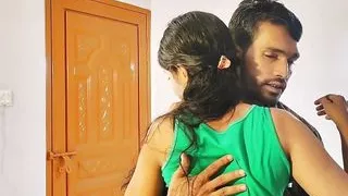 Romantic sex with a hot  at home sex