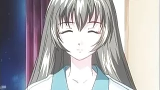 Busty japanese anime teen takes hard dick