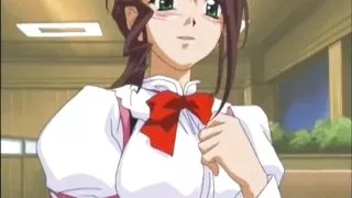 Anime teen slut bound and fondled