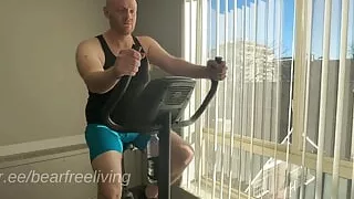 Fitness Studio, Nackt, Reiten, Kleiner Schwanz, Dünn, Voyeursex