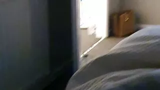 Step mom helps step son in darkness to have an erection