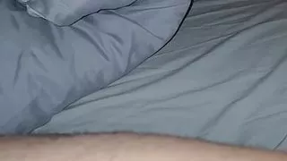 Step son naked in bed with step mom