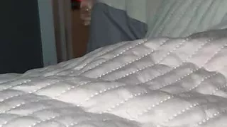 Step mom without panties under mini skirt and a big ass preforming step son