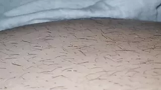 Step mom hand slip under step son underwear making him look amazing