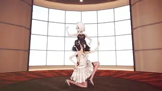 Mmd R-18 Anime Girls Sexy Dancing (clip 48)