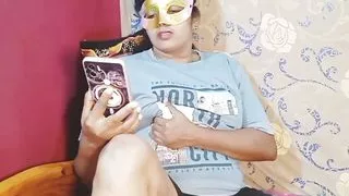 Telugu dirty talks, sexy aunty self sex part 1
