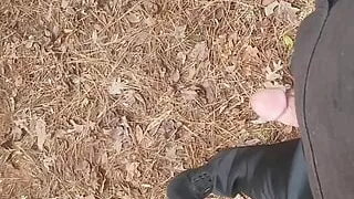 Hiking around with my cock out